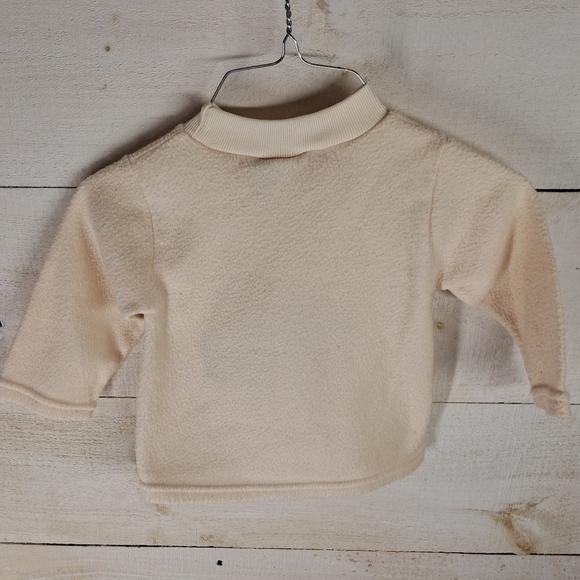 Hush Puppies Pups Sweater Cream Size 2T - Picture 2 of 6
